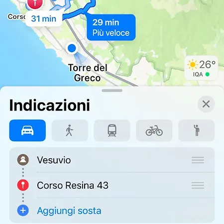 Casa Rosina Agli Scavi Parcheggio Privato Incluso * Ercolano